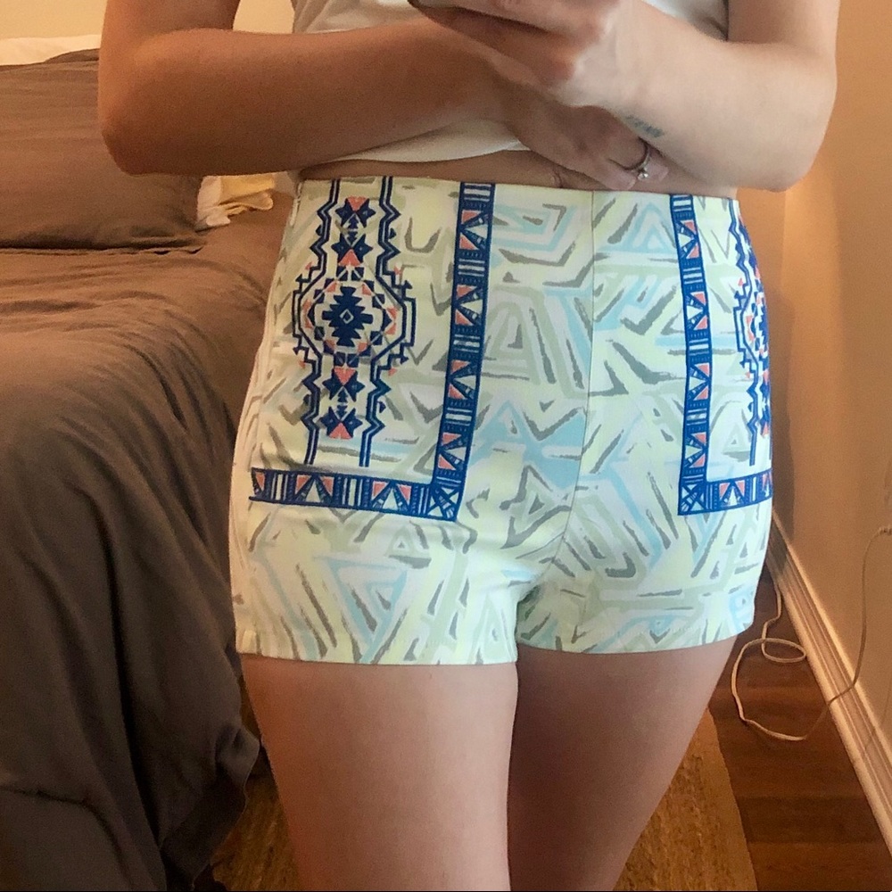 High waisted fitted Boutique shorts
